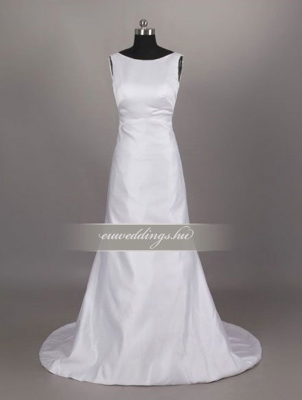 Menyasszonyi ruha A vonalú pántos-AVP-636
