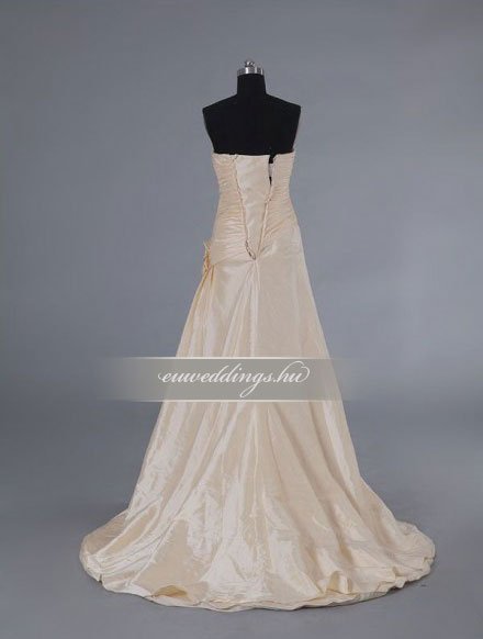 Menyasszonyi ruha A vonalú színes és mintás-AVS-1568