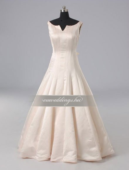 Menyasszonyi ruha A vonalú színes és mintás-AVS-1765
