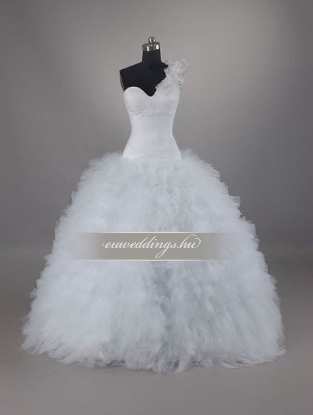Menyasszonyi ruha báli fazonú pántos-BFP-3976