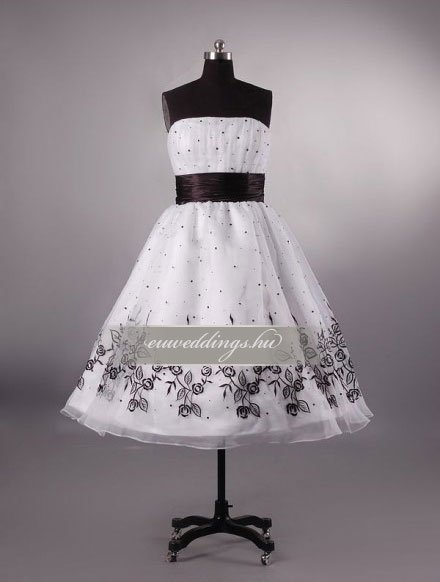 Esküvői ruha rövid-RMR-9557